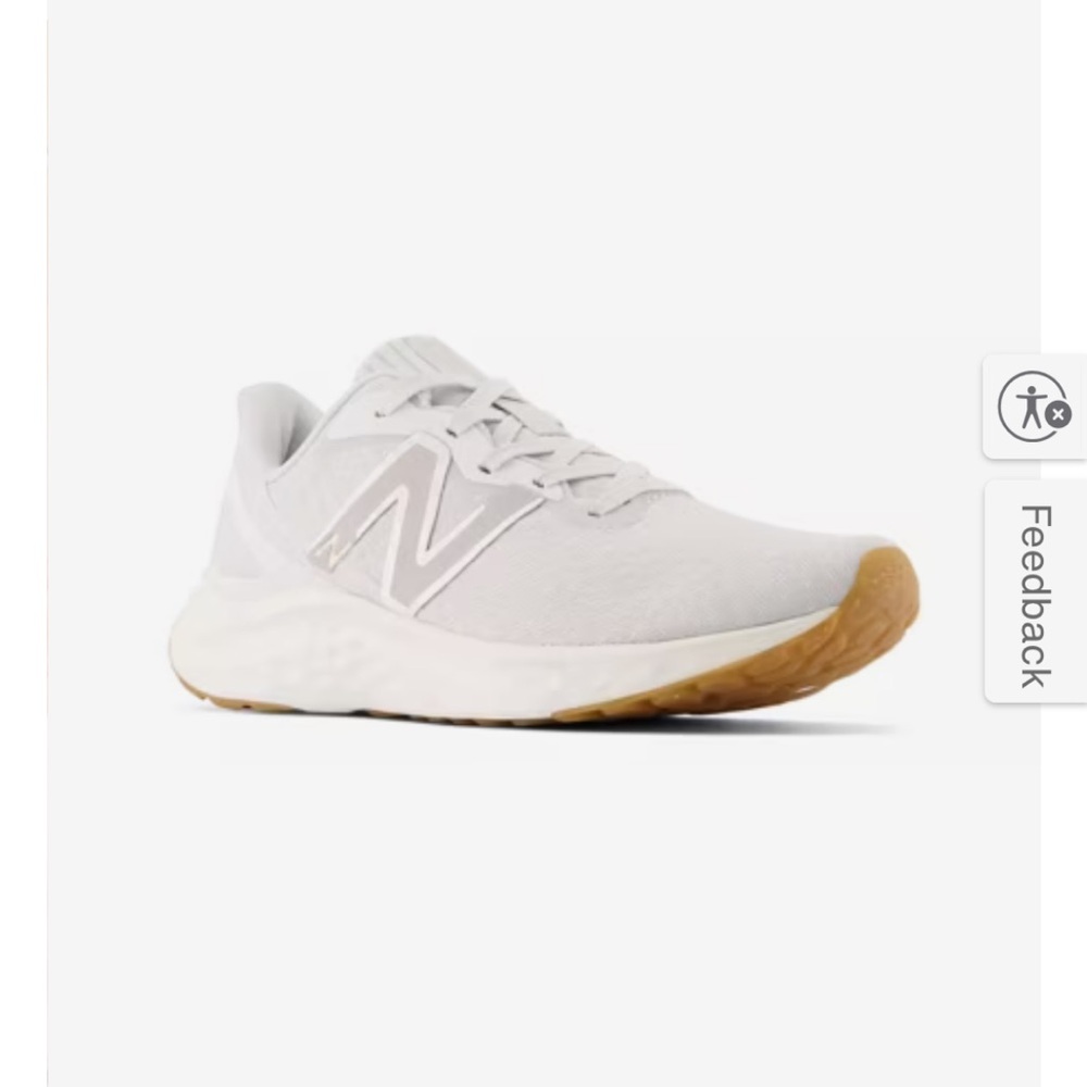 New Balance Women's Gray White Running Shoes Size 8.5 - NWT